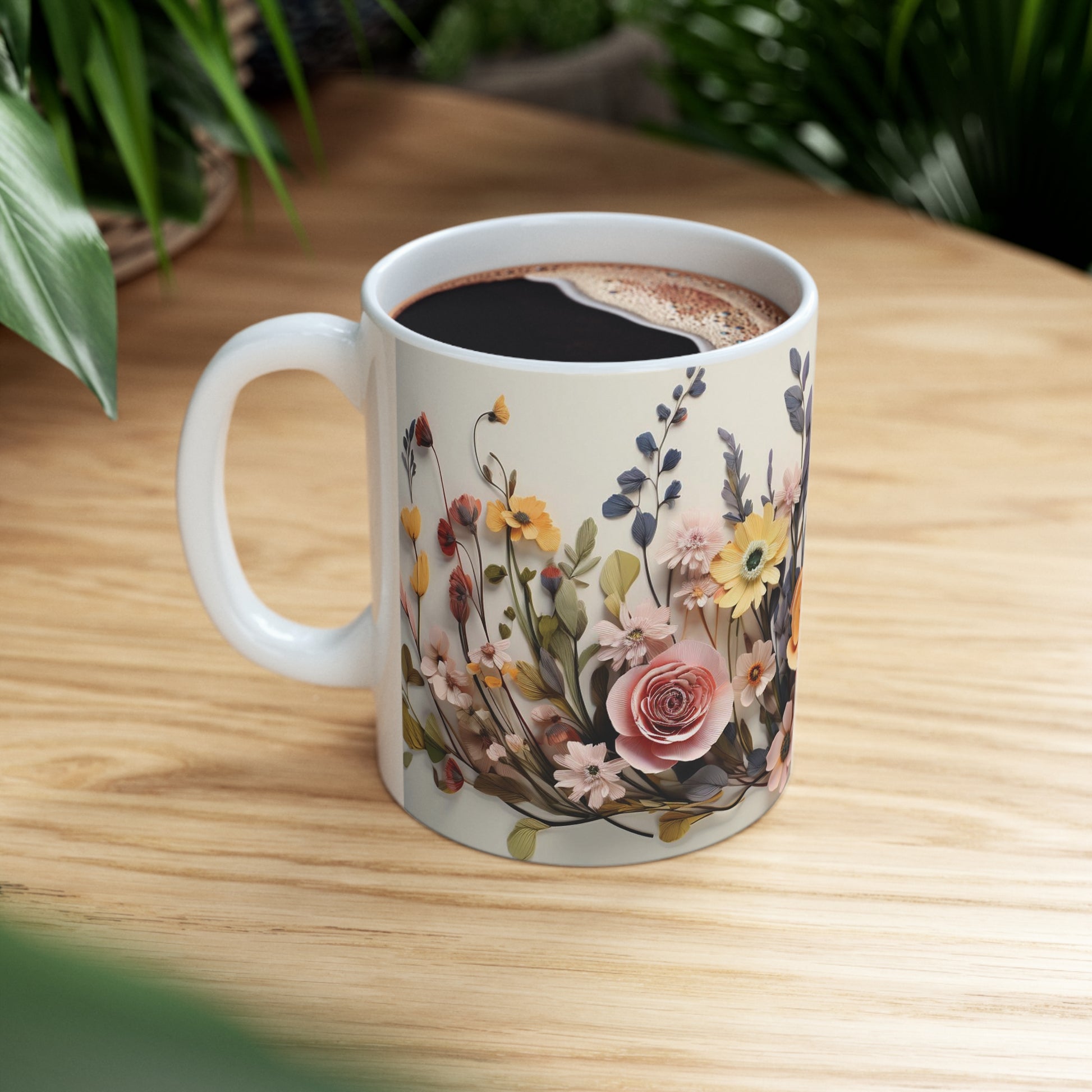 Floral Watercolour Mug Edition 1 Image 4