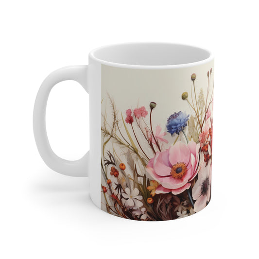 Floral Watercolour Mug Edition 3 Image 1