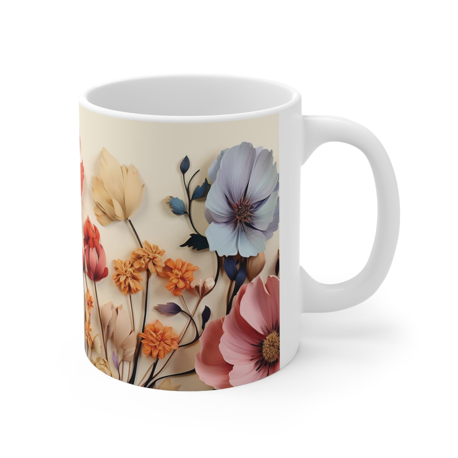 Floral Watercolour Mug Edition 6 Image 3