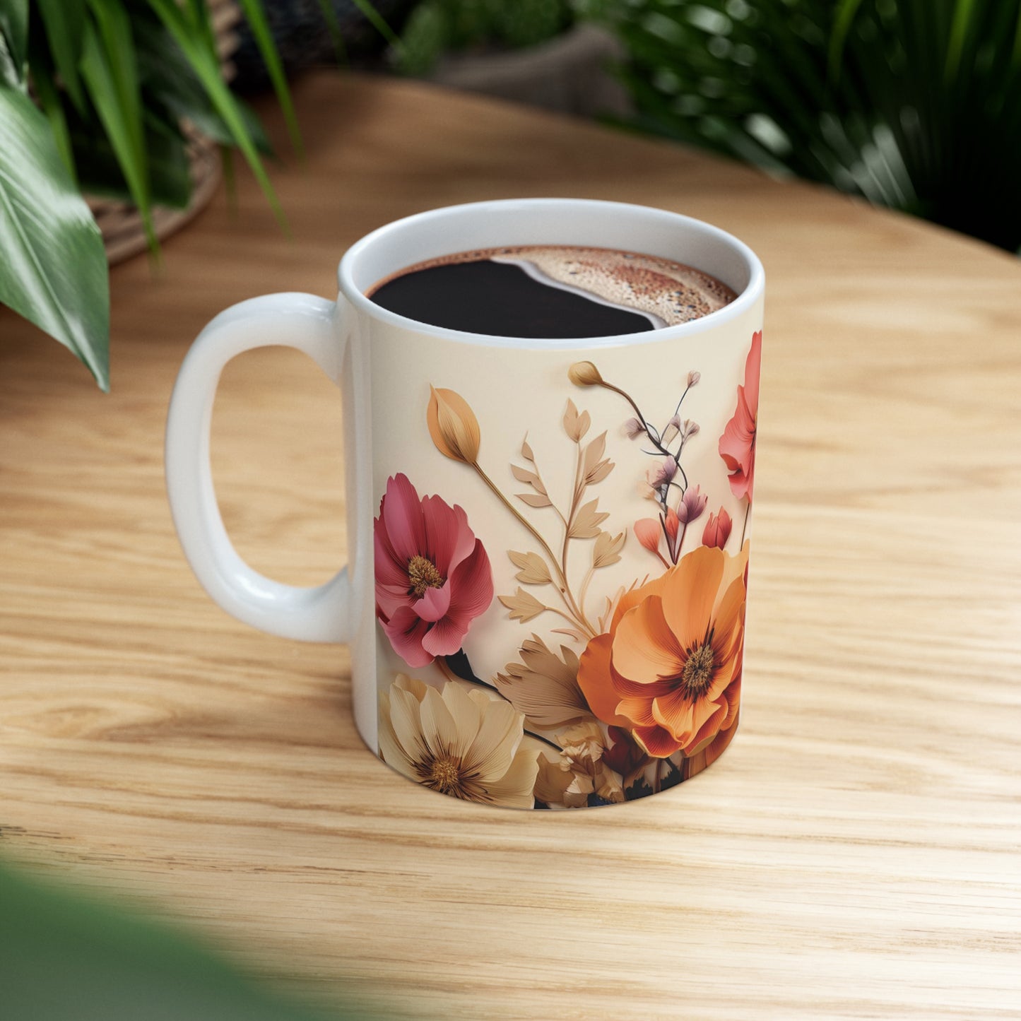 Floral Watercolour Mug Edition 6 Image 4