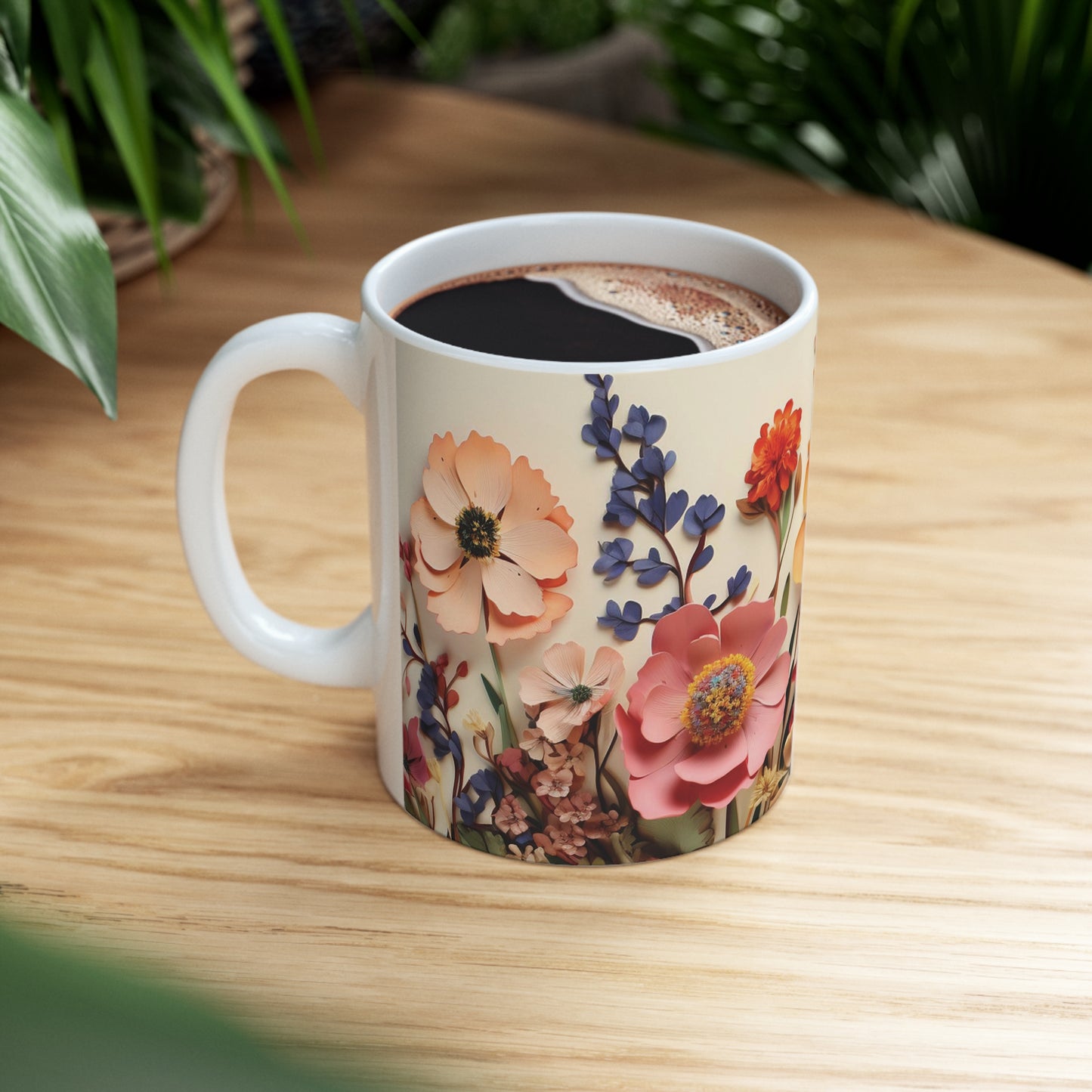 Floral Watercolour Mug Edition 7 Image 4