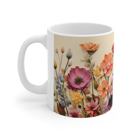 Floral Watercolour Mug Edition 8 Image 1