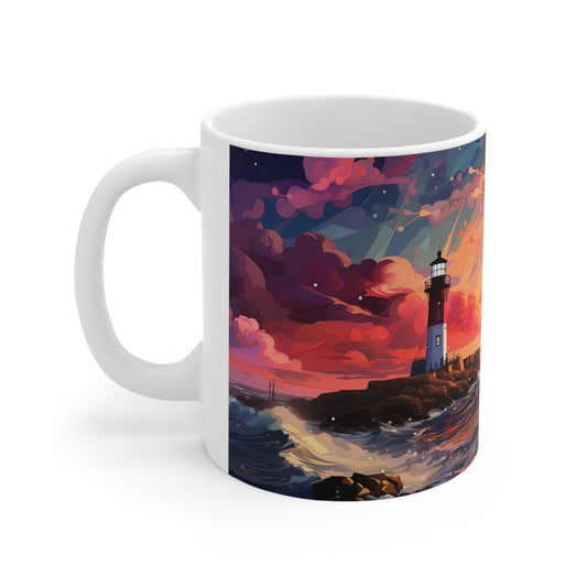 Pastel Lighthouse Mug Edition 3