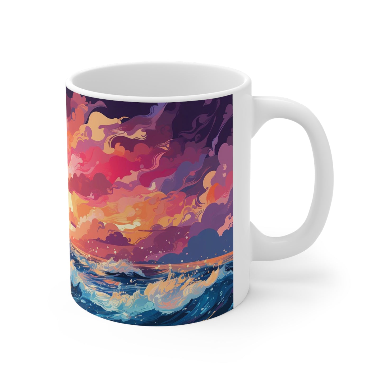 Pastel Lighthouse Mug Edition 5 Image 3