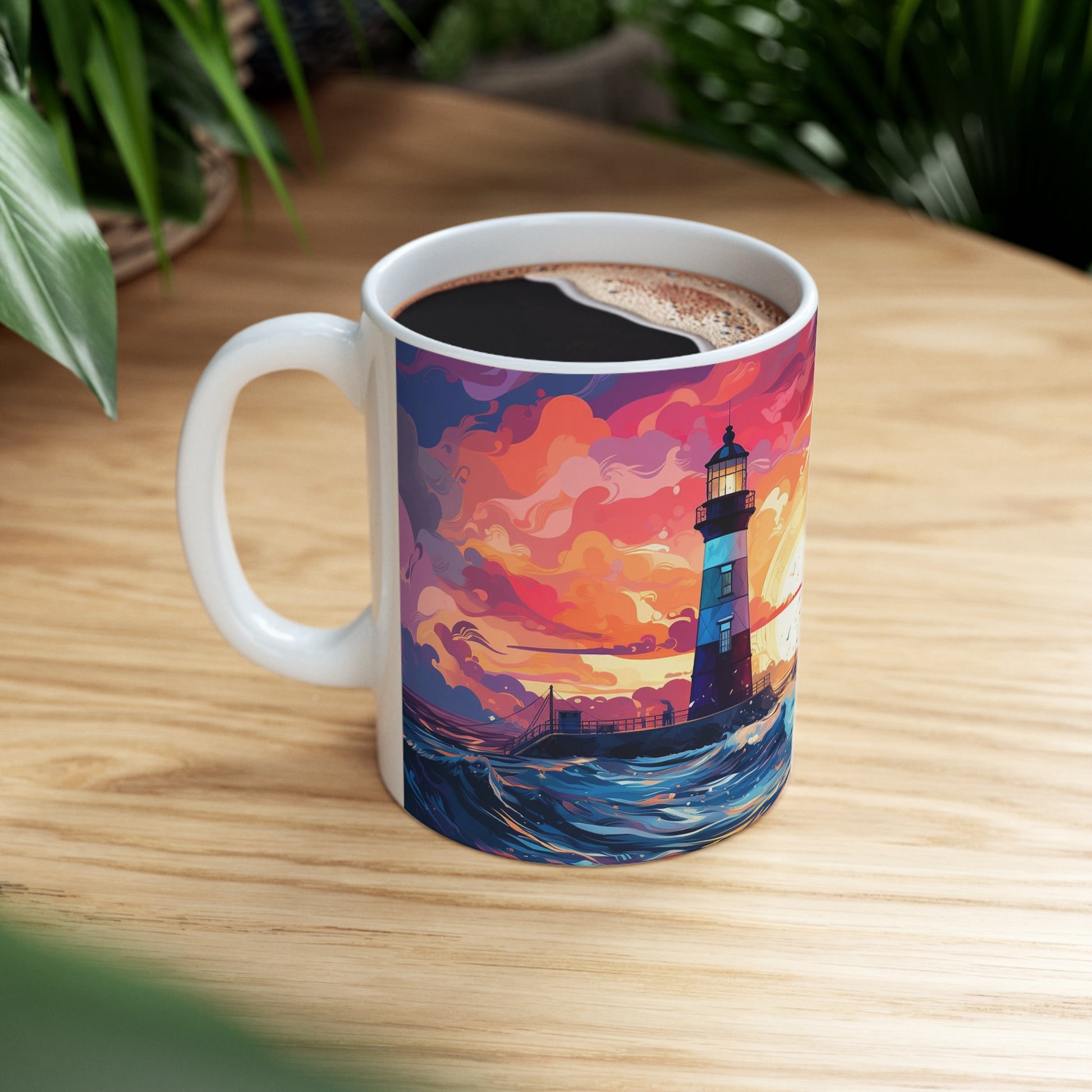 Pastel Lighthouse Mug Edition 5 Image 4