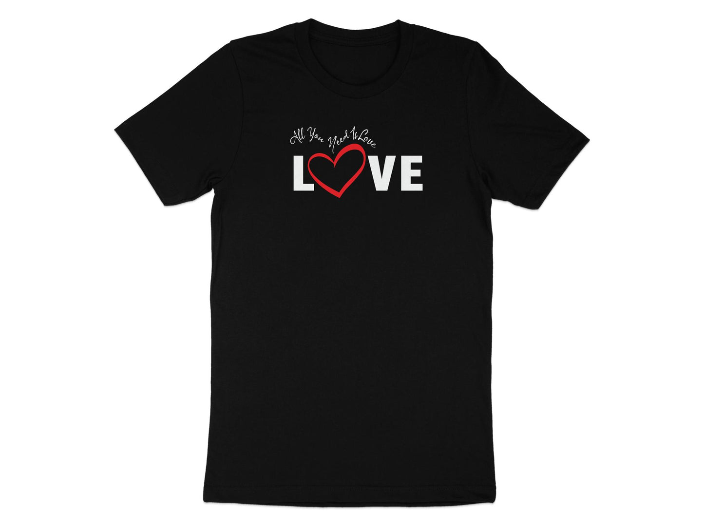 All You Need Is Love T-Shirt Black