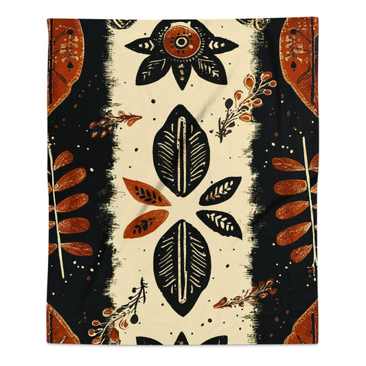 Ancient Roots Arctic Fleece Blanket