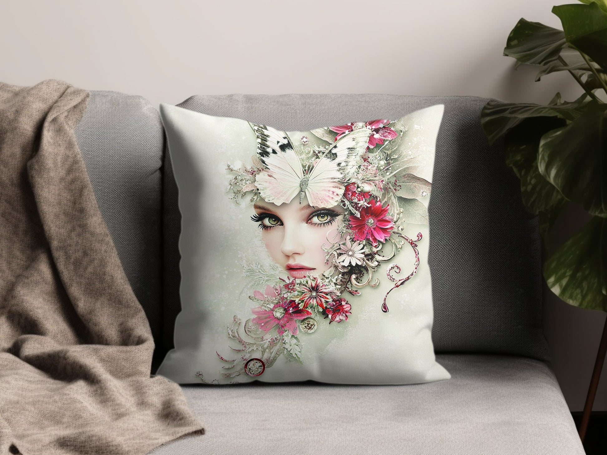 Butterfly Dream Throw Pillow Edition 1 Image 2