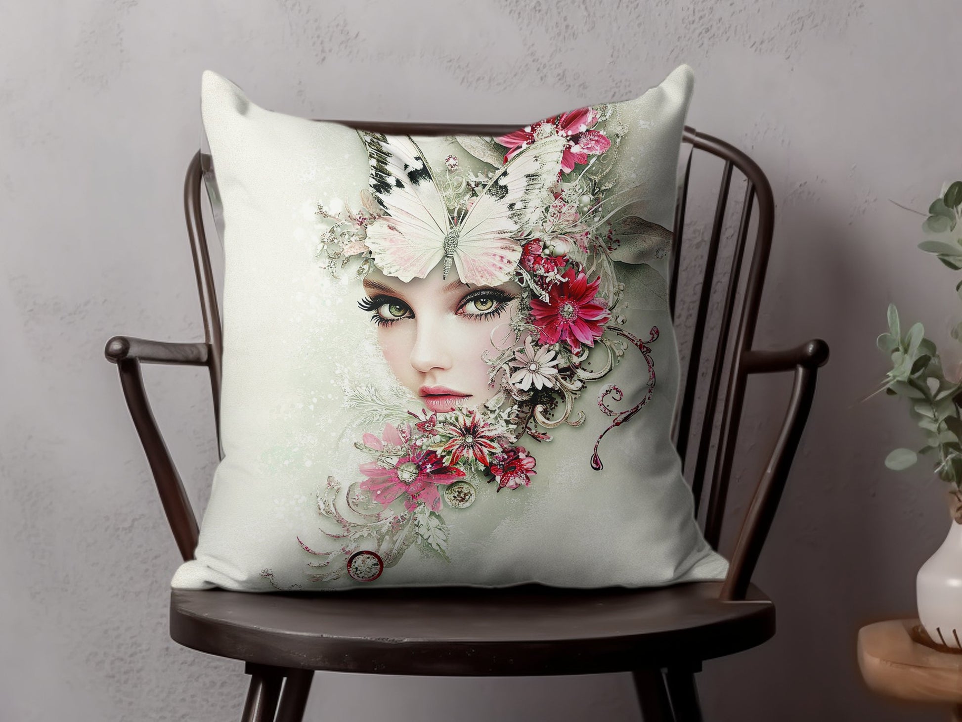 Butterfly Dream Throw Pillow Edition 1 Image 3