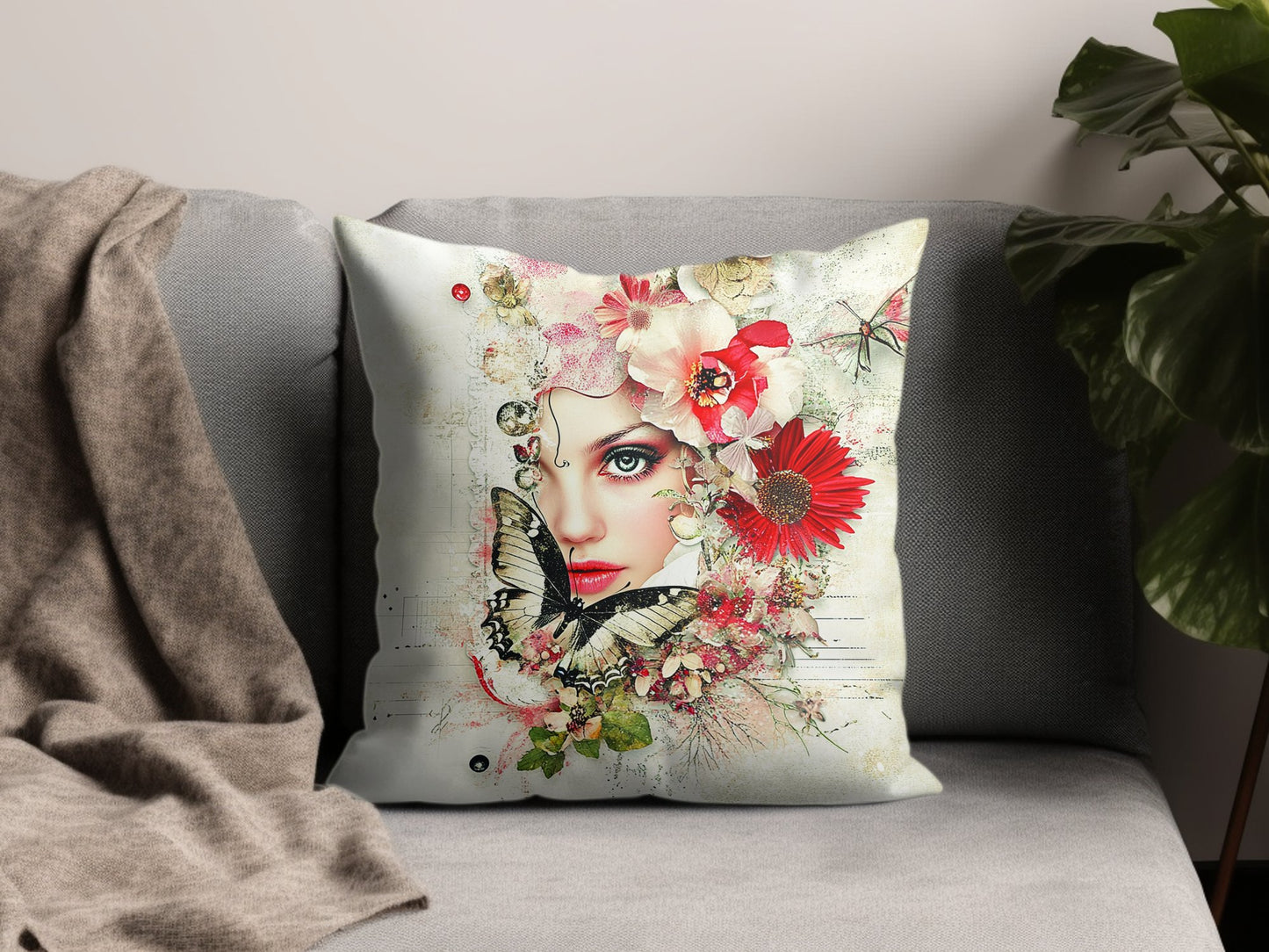 Butterfly Dream Throw Pillow Edition 2 Image 2