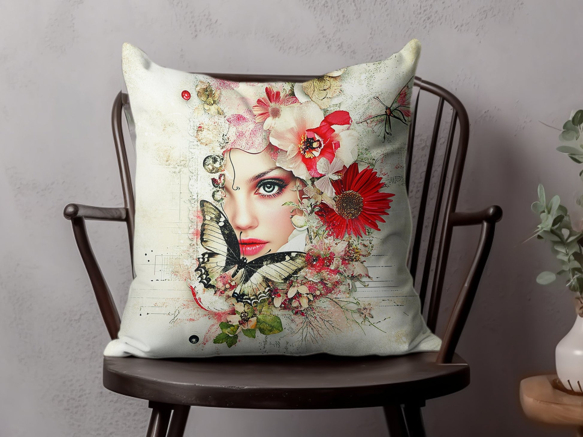 Butterfly Dream Throw Pillow Edition 2 Image 3