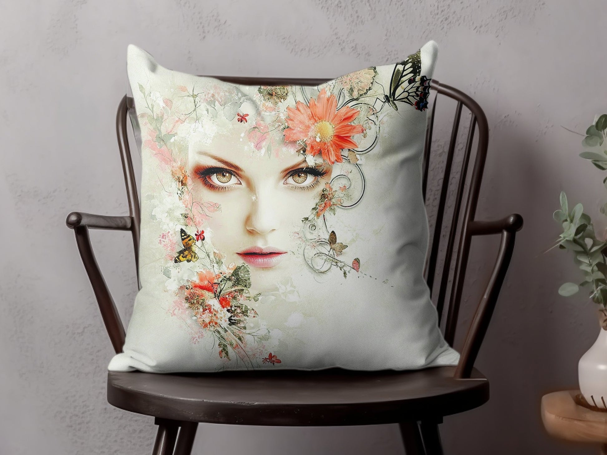 Butterfly Dream Throw Pillow Edition 4 Image 3