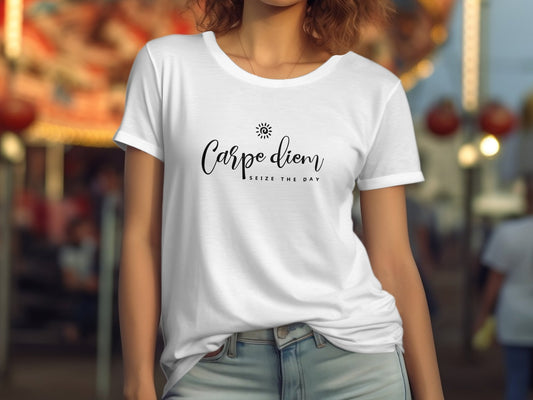 Carpe Diem Seize the Day Graphic T-Shirt