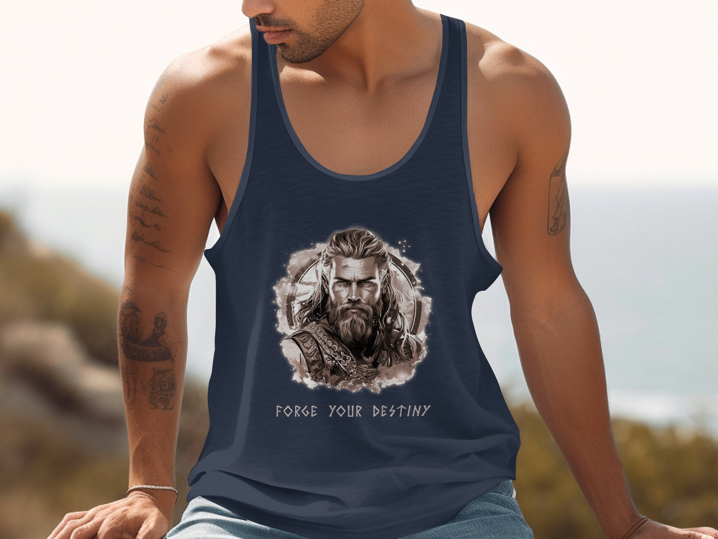 Destiny Tank Top Navy