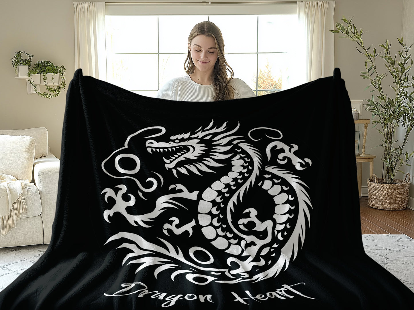 Dragon Heart Arctic Fleece Blanket Image 3