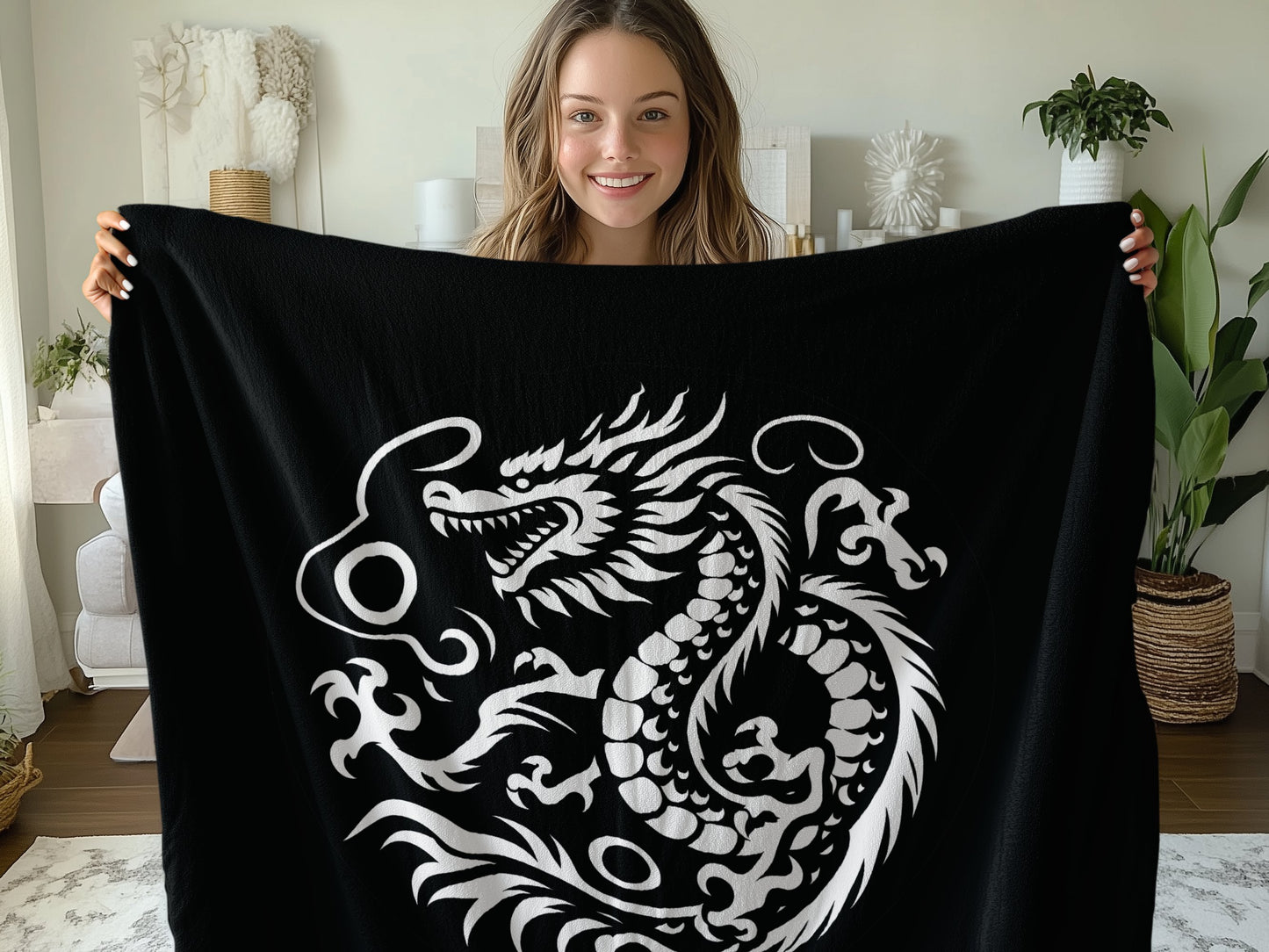 Dragon Heart Arctic Fleece Blanket Image 4