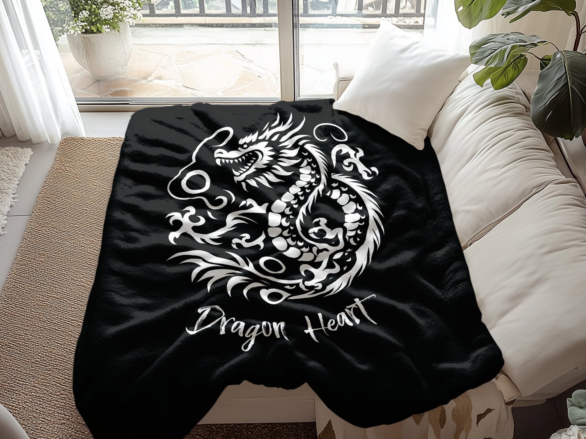 Dragon Heart Arctic Fleece Blanket Image 5