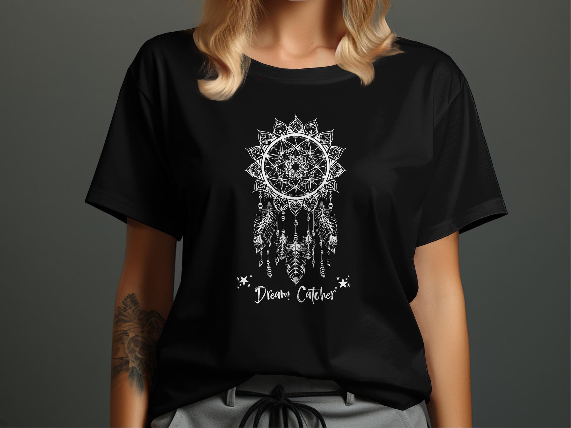 Dream Catcher Tee Black