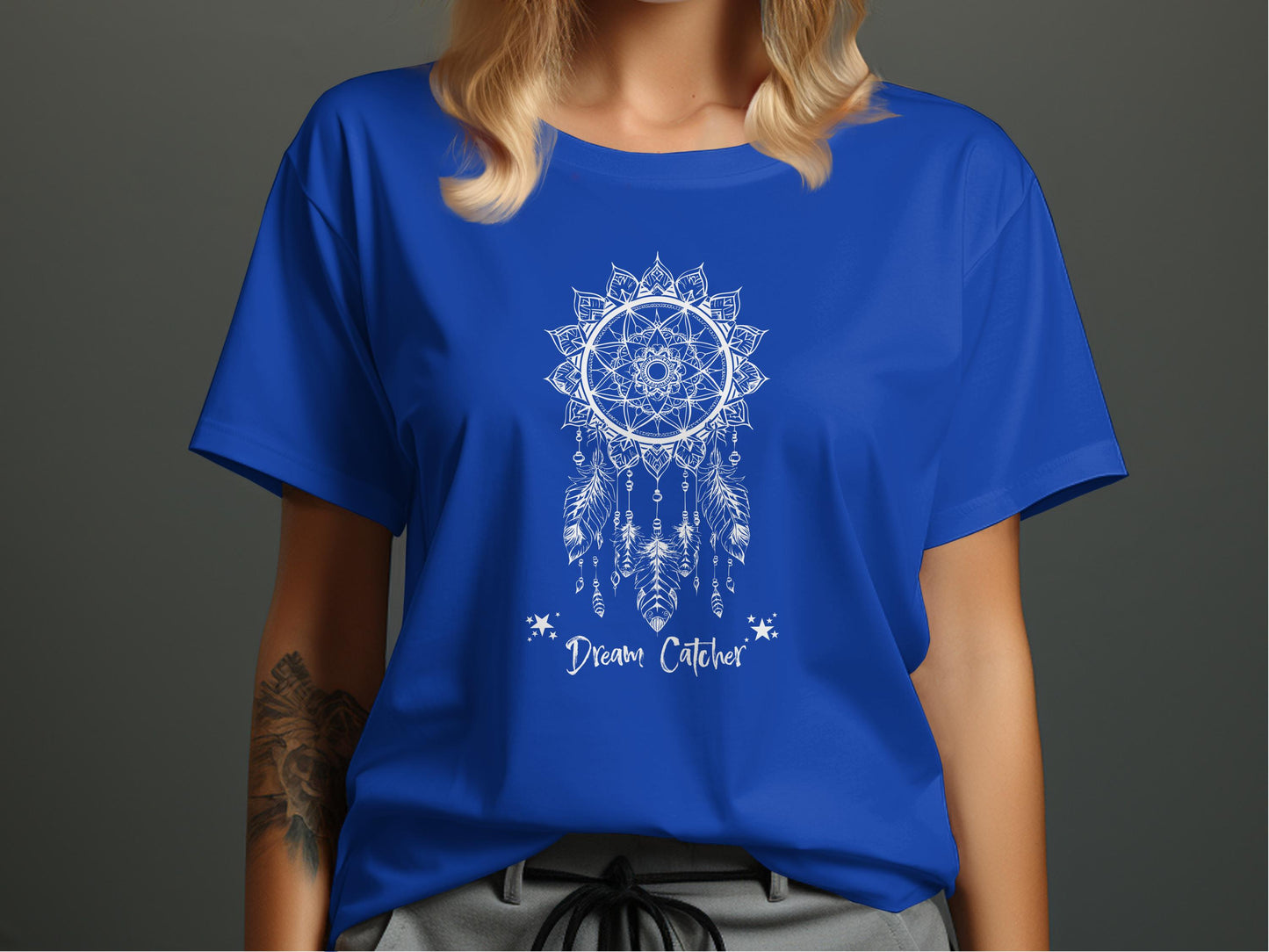 Dream Catcher Tee Blue