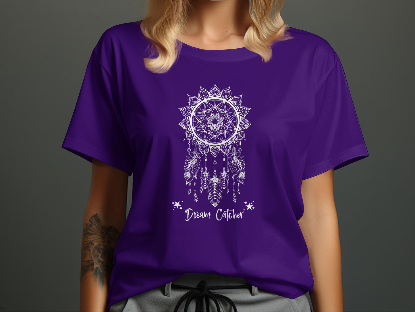 Dream Catcher Tee Purple