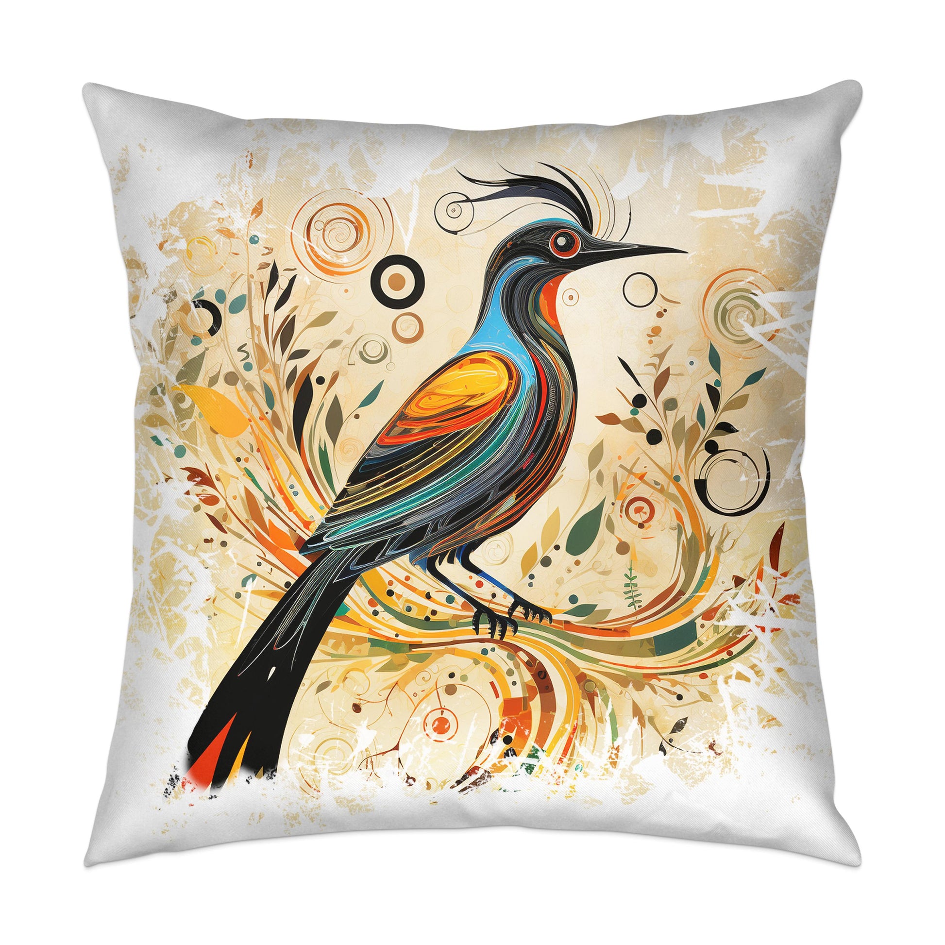 Exotic Bird Throw Pillow Edition 1 Image 2