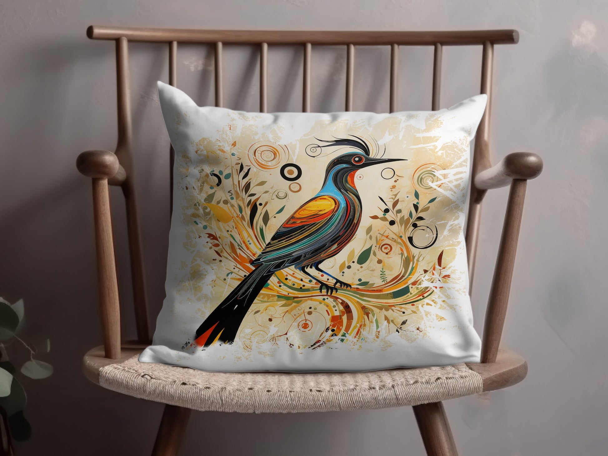 Exotic Bird Throw Pillow Edition 1 Image 5