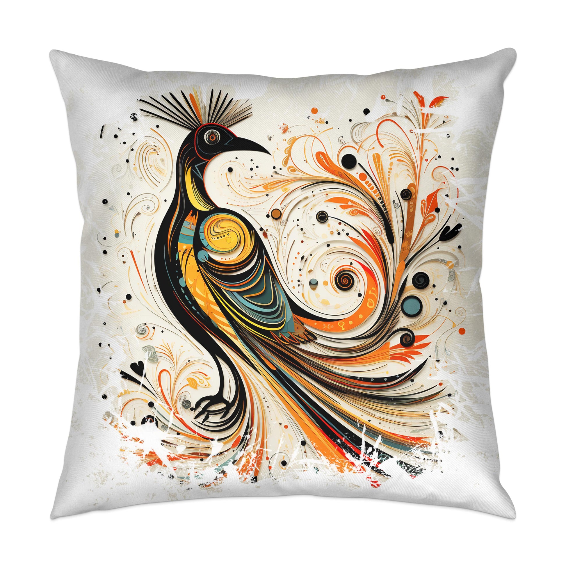 Exotic Bird Throw Pillow Edition 4 Image 2