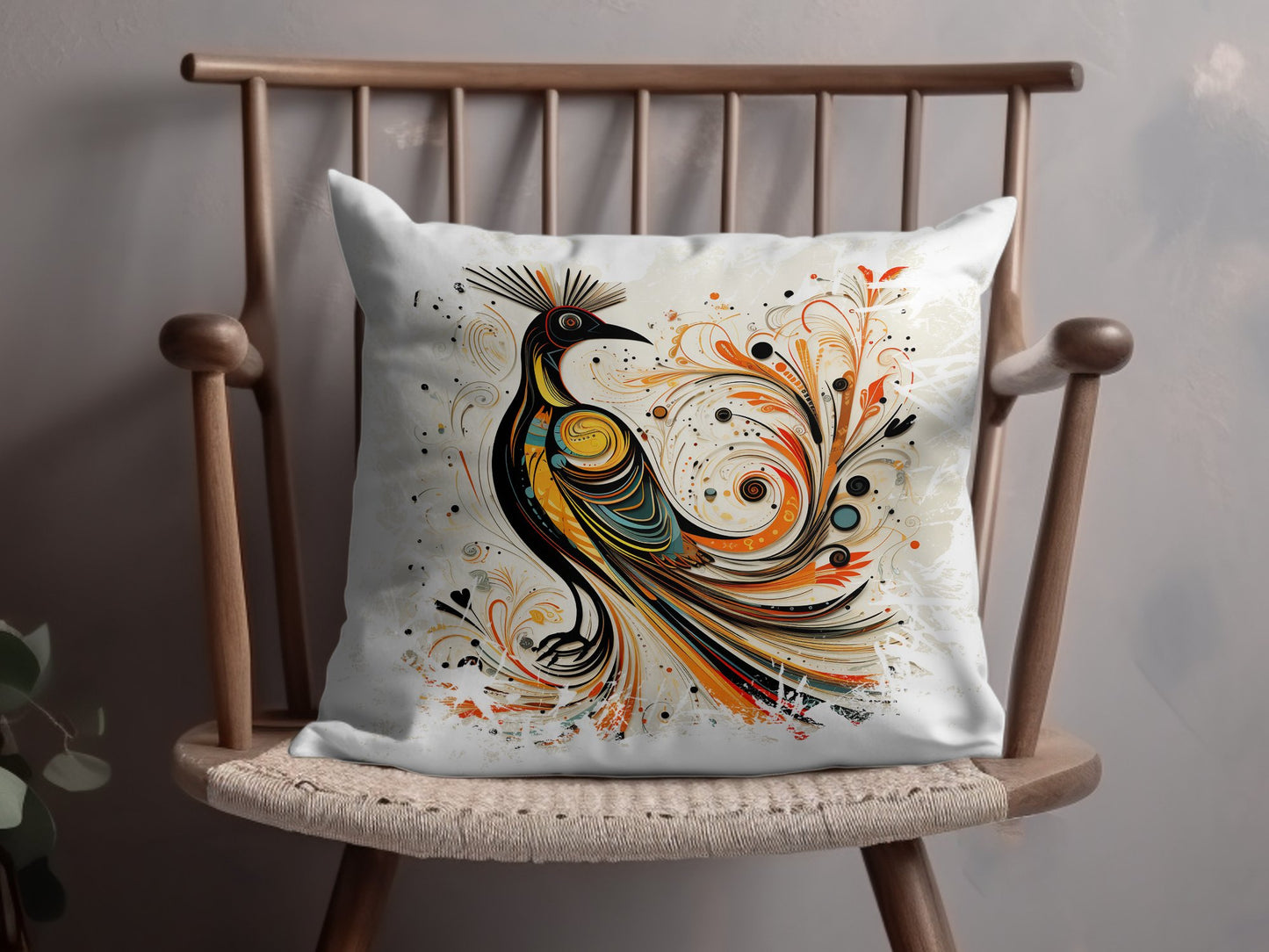 Exotic Bird Throw Pillow Edition 4 Image 5