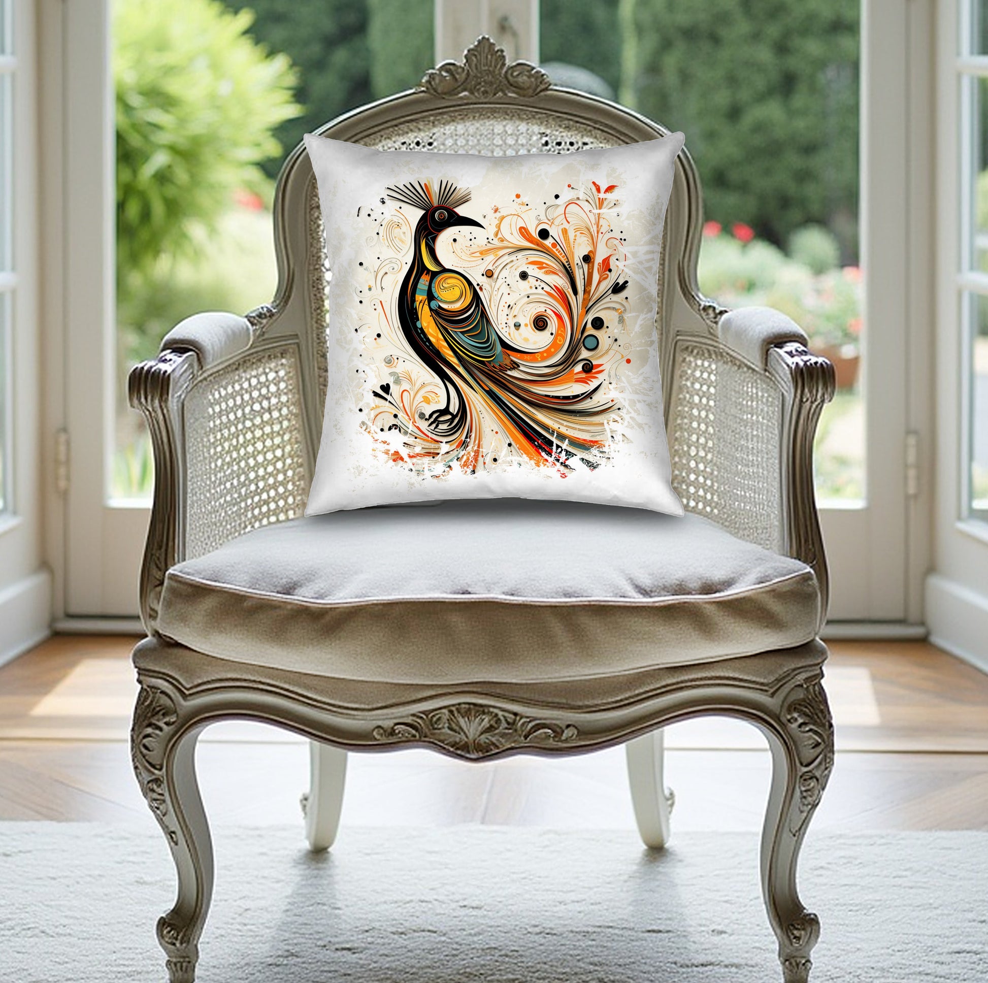 Exotic Bird Throw Pillow Edition 4 Image 6