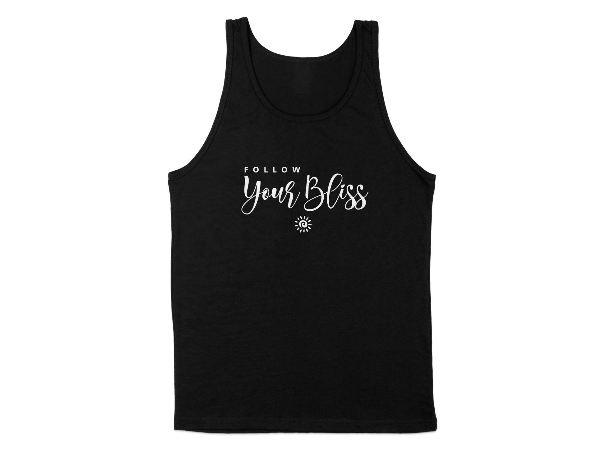 Follow Your Bliss Tank Top Black