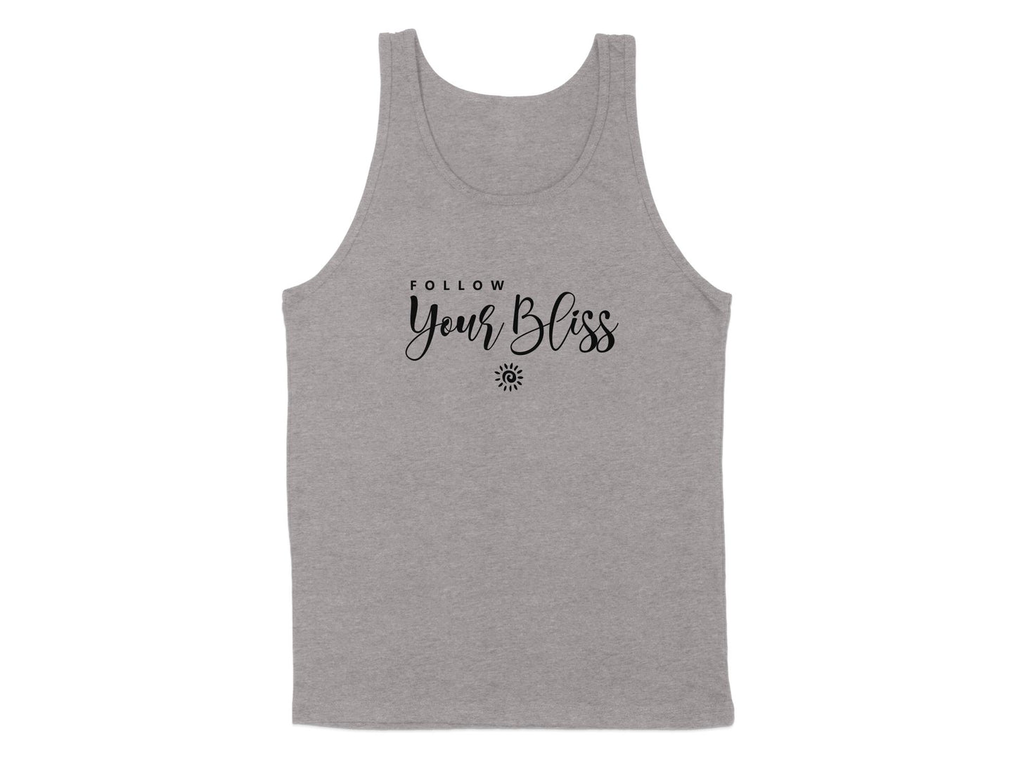 Follow Your Bliss Tank Top Grey