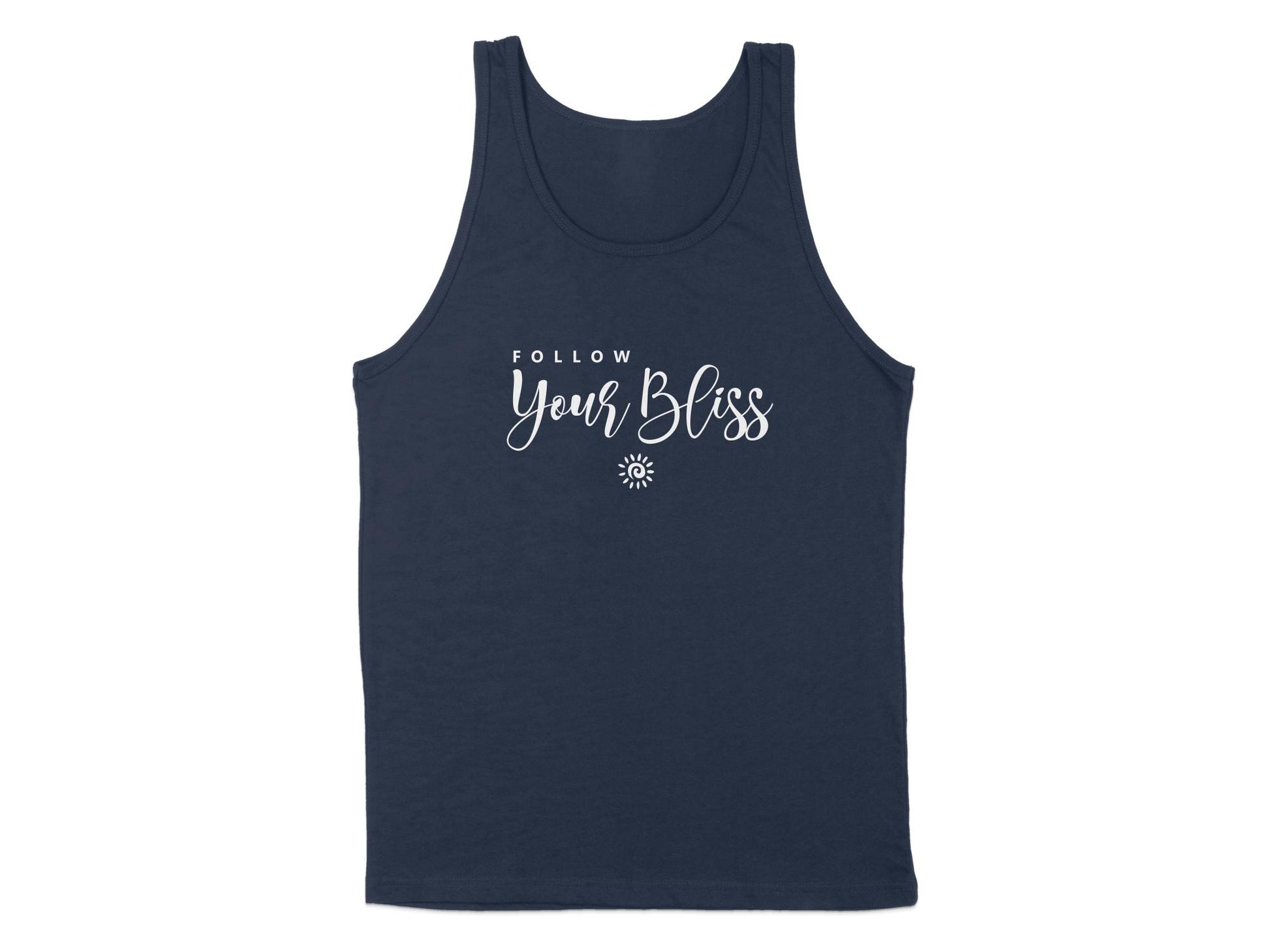 Follow Your Bliss Tank Top Navy