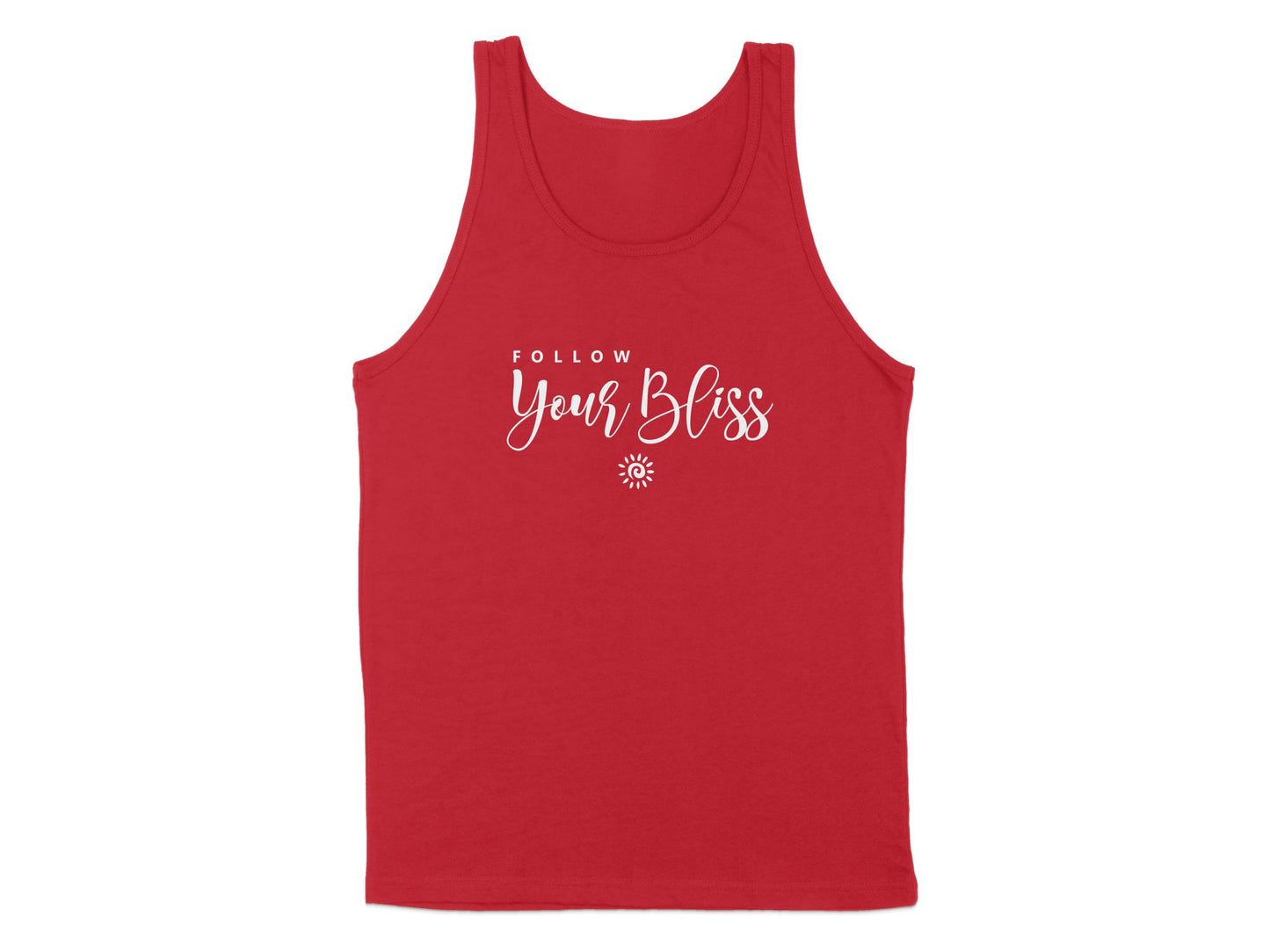 Follow Your Bliss Tank Top Red