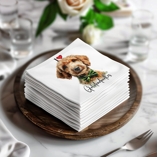 Goldendoodle Napkins