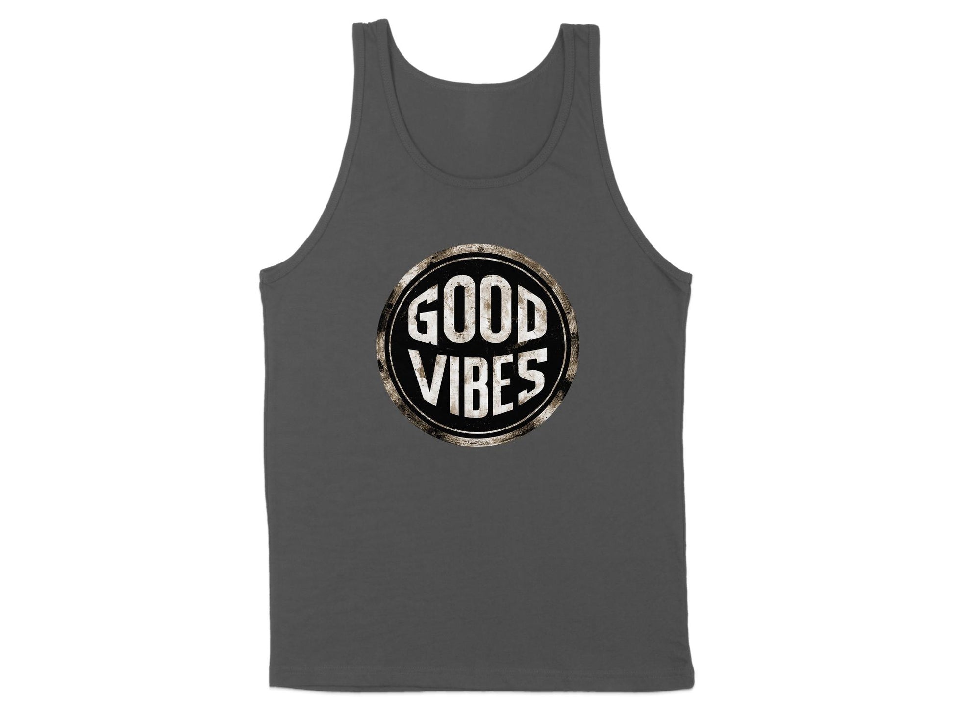 Good Vibes Sleeveless Charcoal