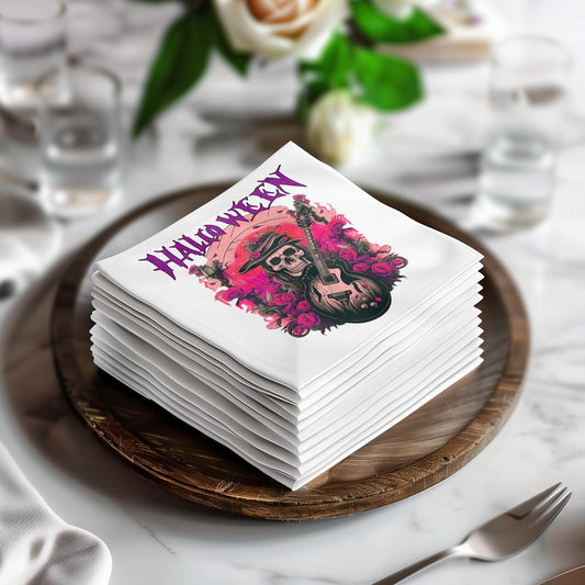 Halloween Rock n Roll Napkins