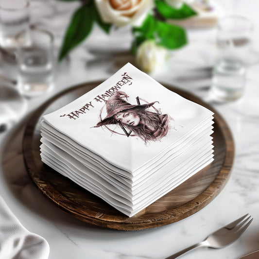 Halloween Witch Napkins