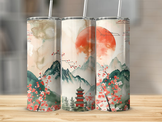 Japanese Sunset Tumbler