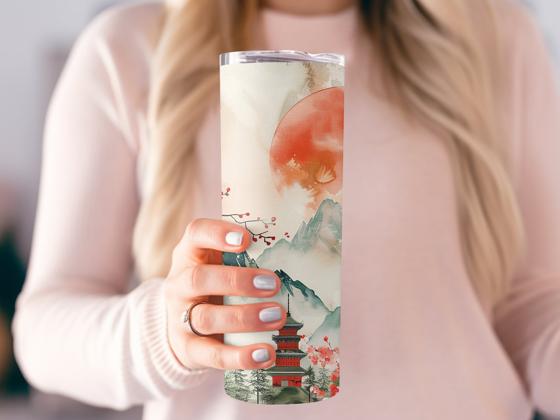 Japanese Sunset Tumbler image 3