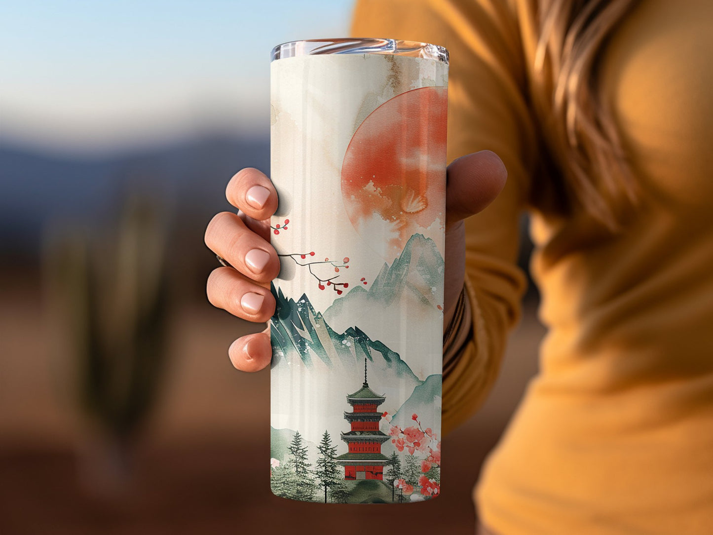 Japanese Sunset Tumbler image 4