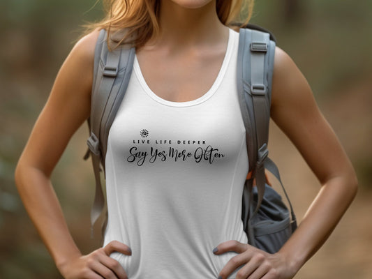  Live Life Deeper Tank Top