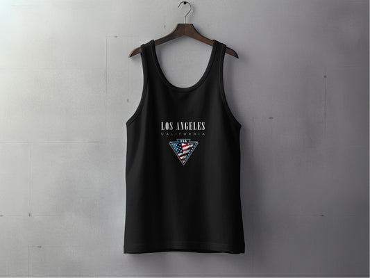 Los Angeles Tank Top Black