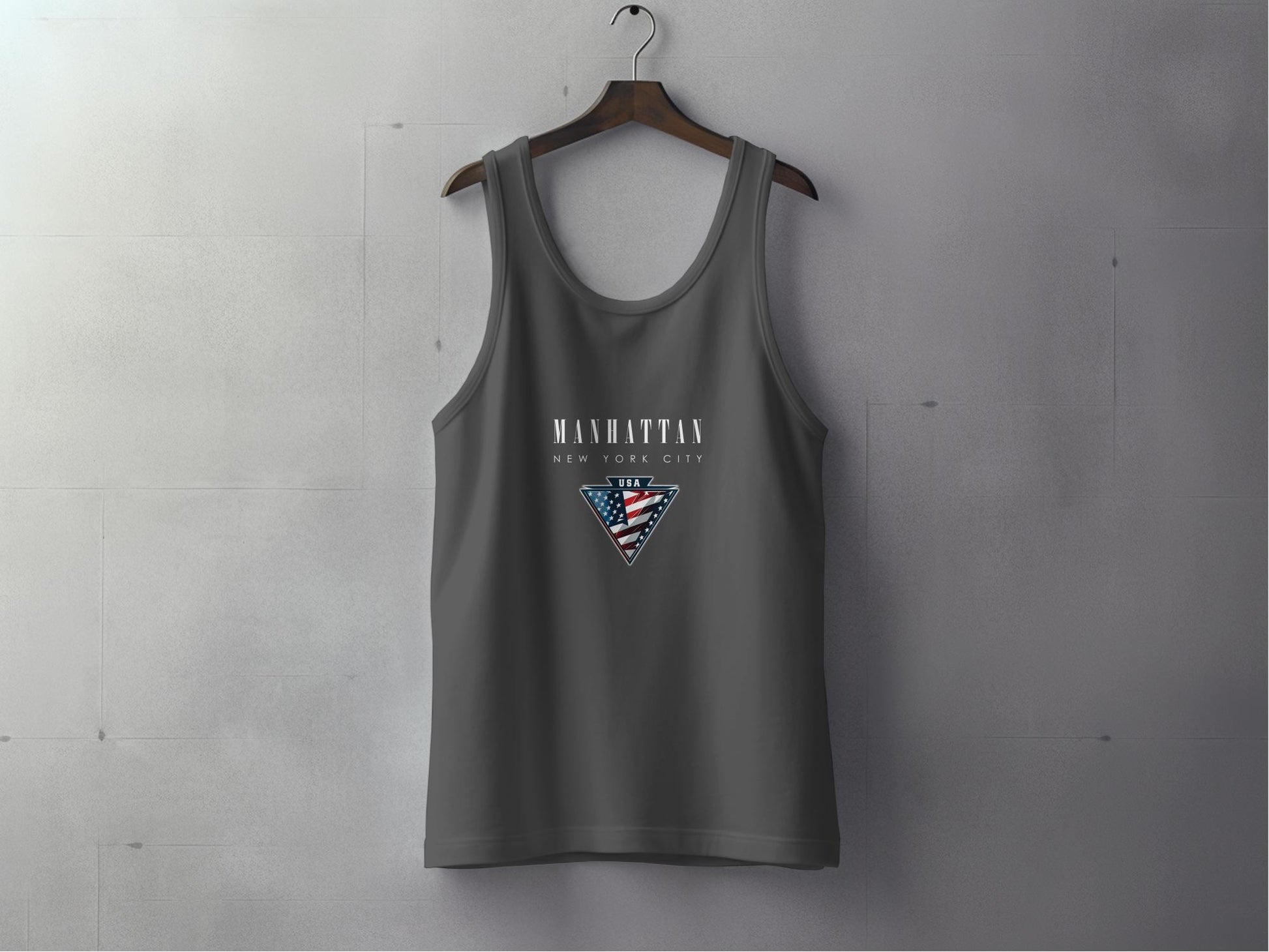 Manhattan Tank Top Grey