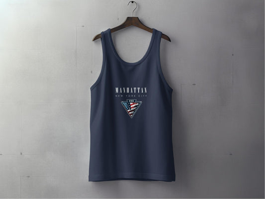 Manhattan Tank Top Navy