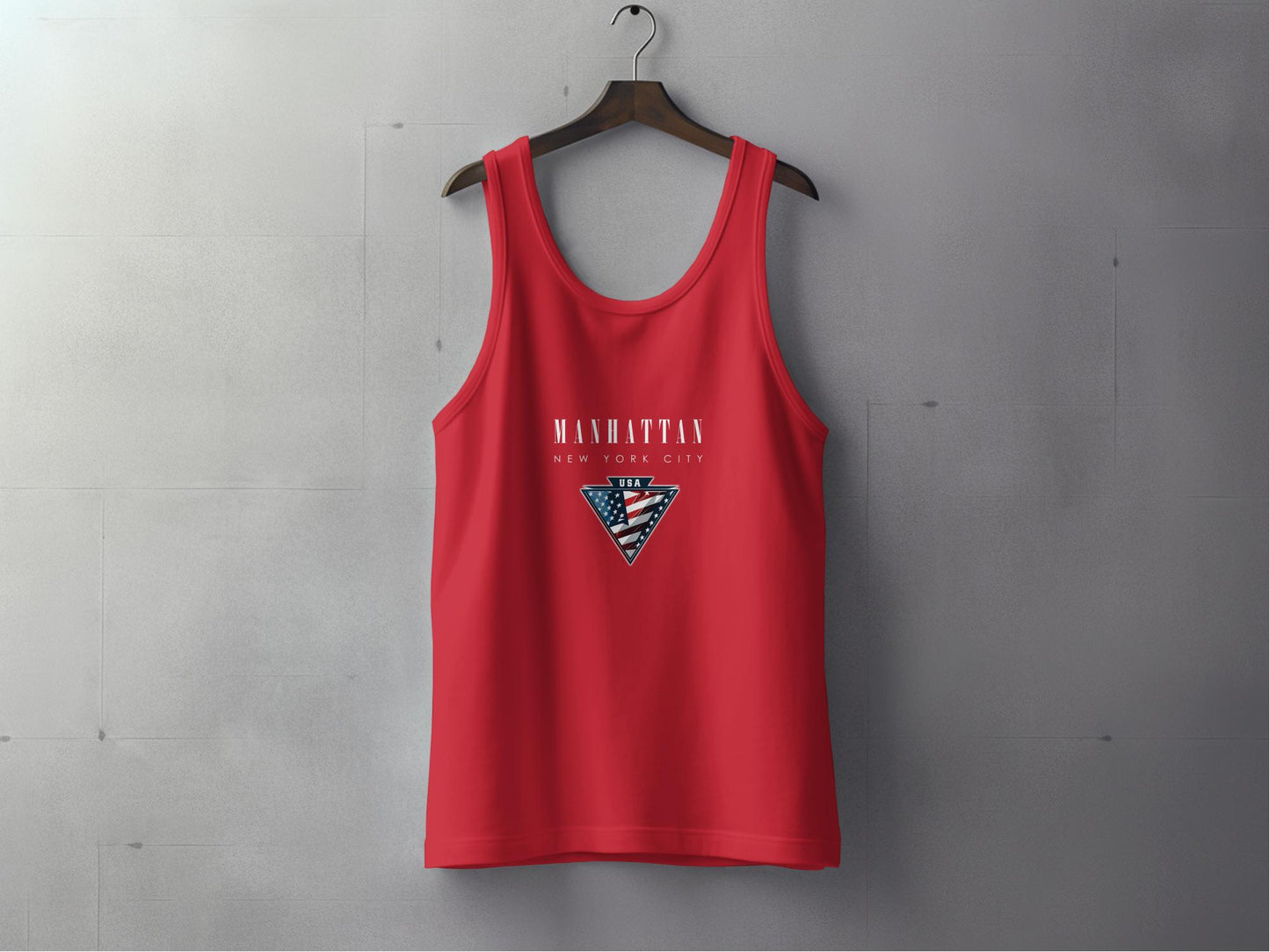 Manhattan Tank Top Red