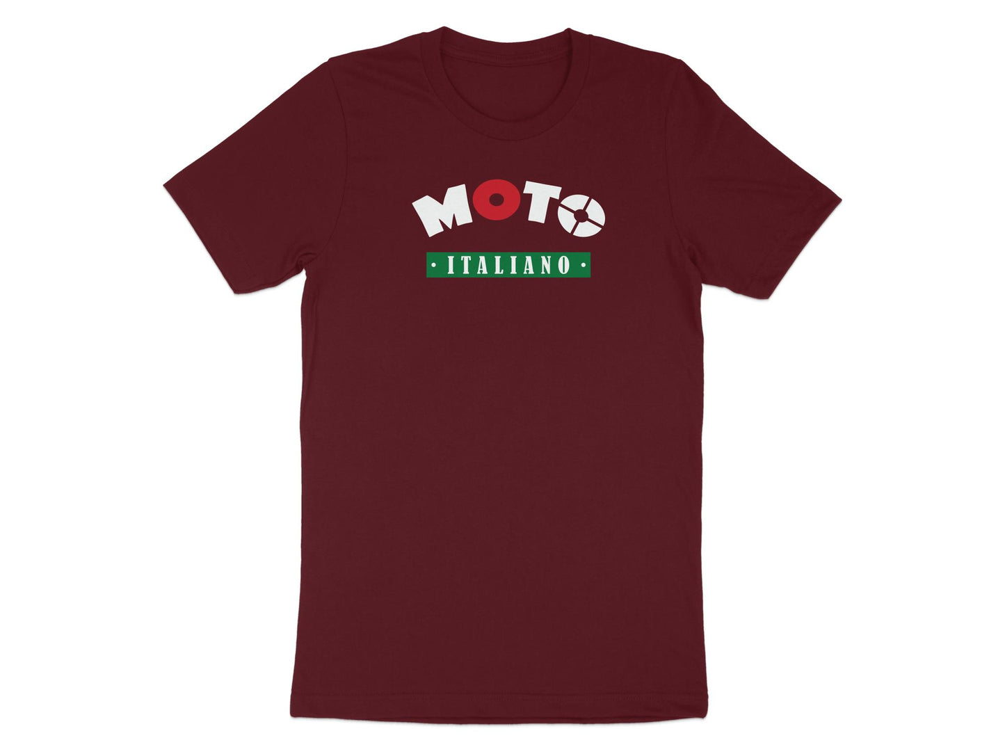 Moto Italiano T-Shirt Maroon