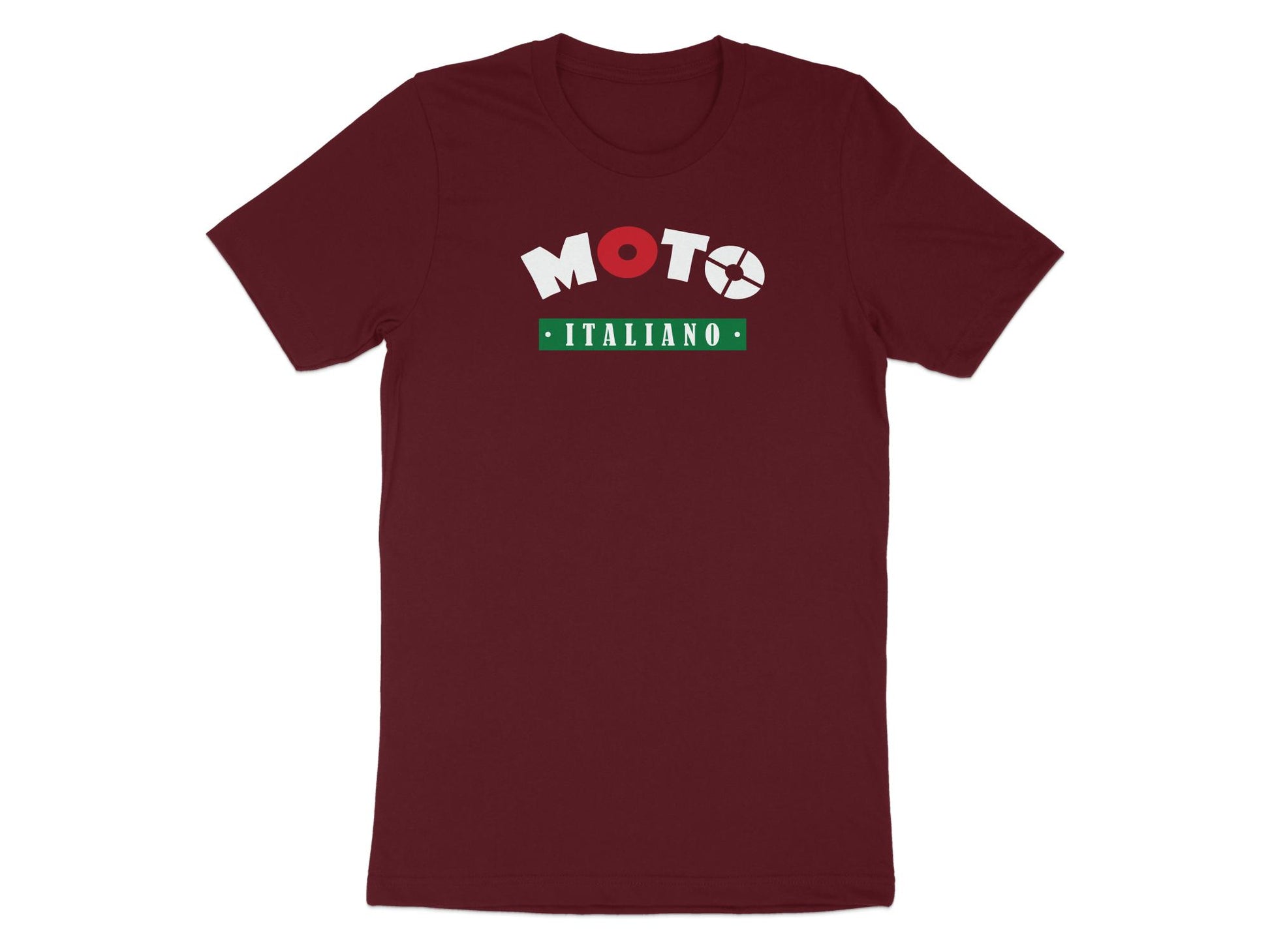 Moto Italiano T-Shirt Maroon