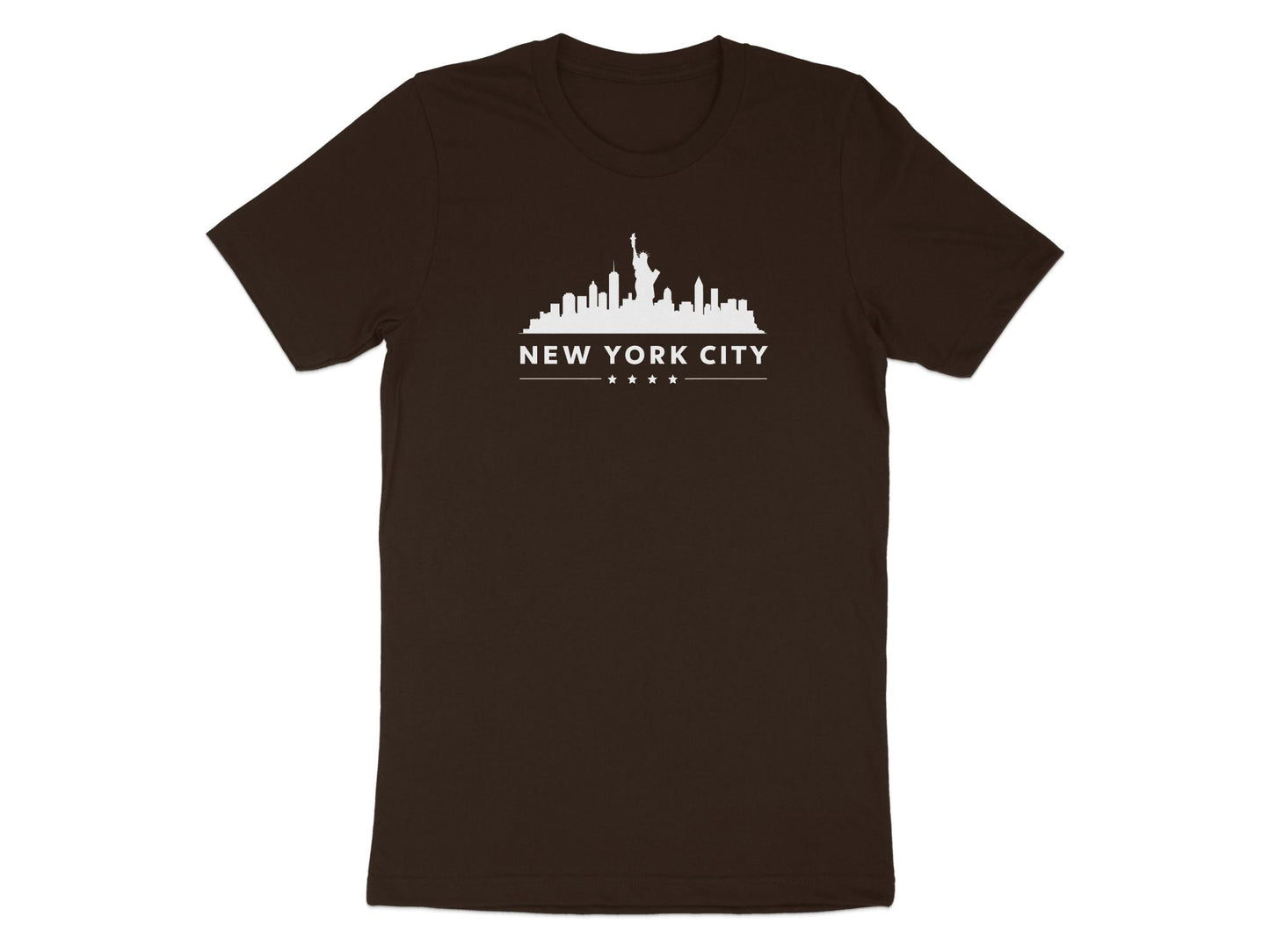 New York City T-Shirt Brown