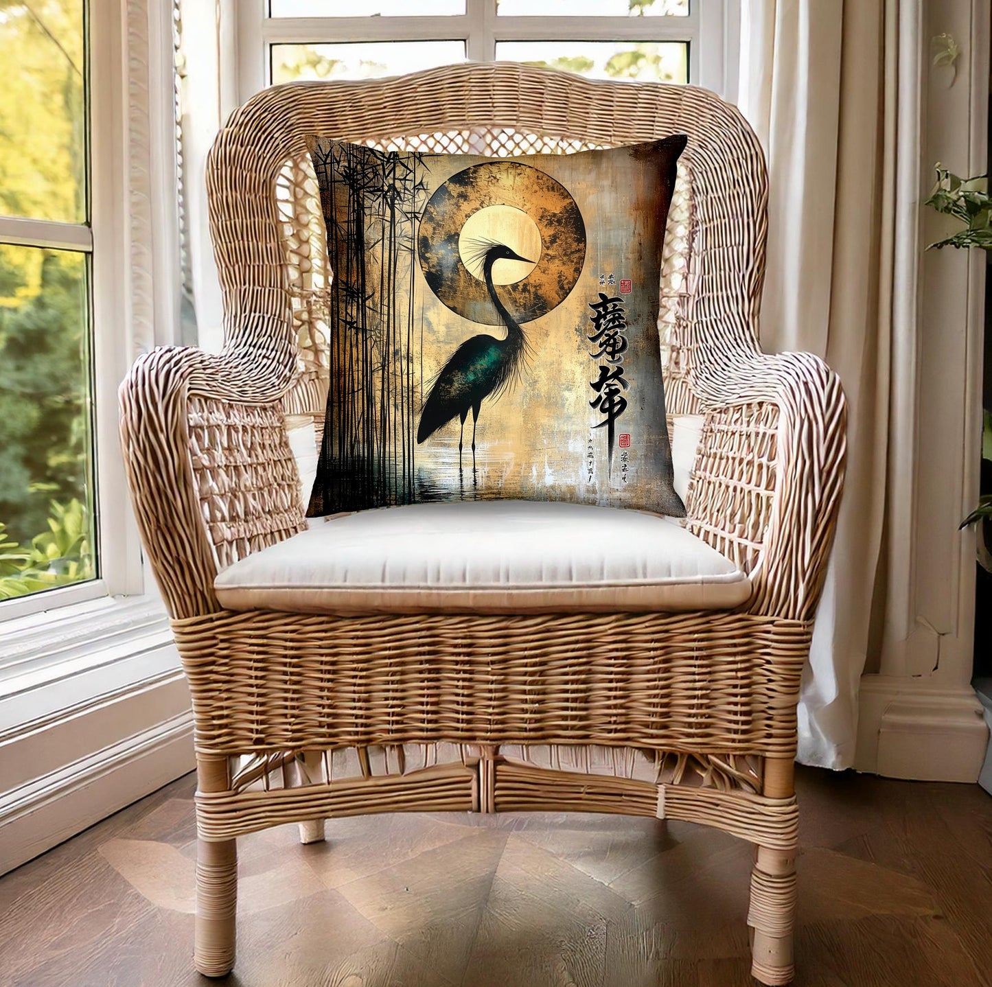 Oriental Elegance Throw Pillow Edition 2 Image 5