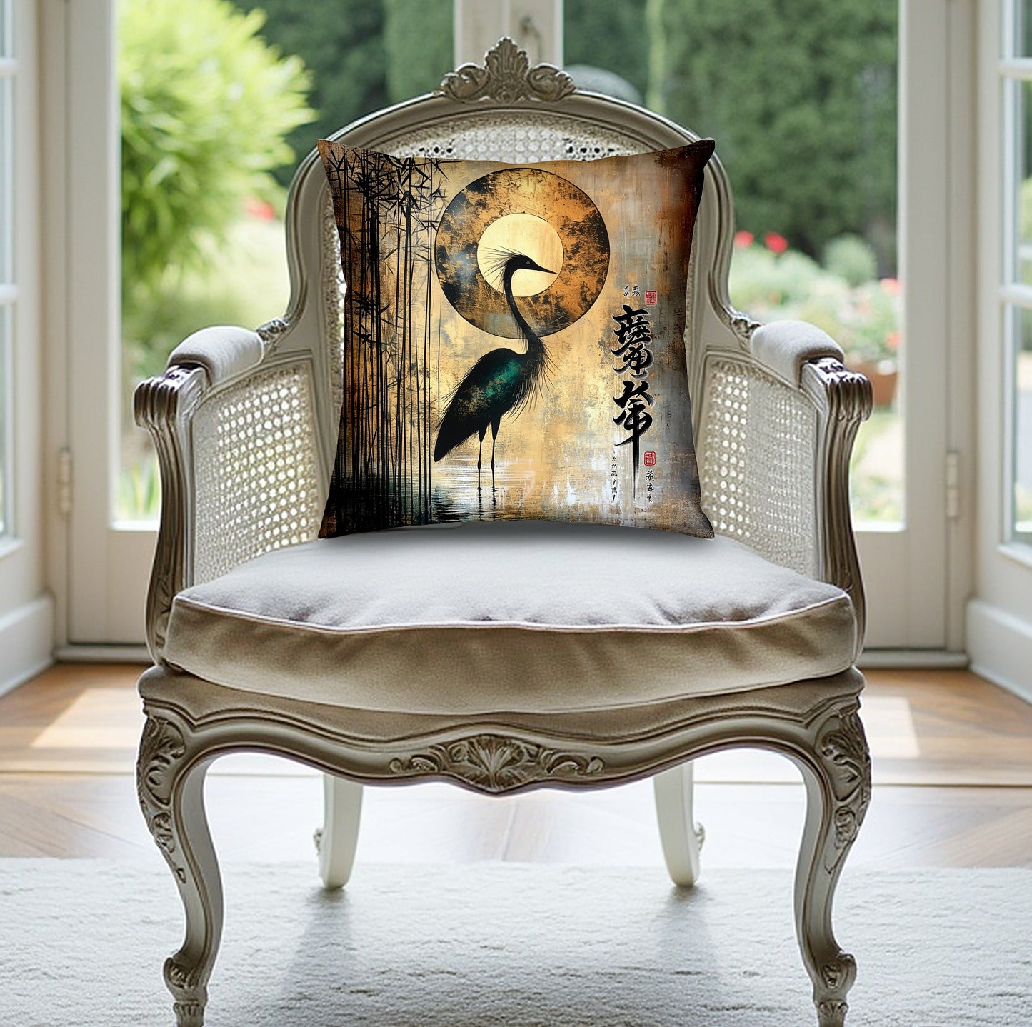 Oriental Elegance Throw Pillow Edition 2 Image 6